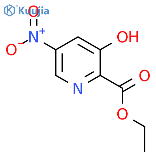 Ethyl 3-hydroxy-5-nitropicolinate structure