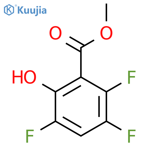 Methyl 2-hydroxy-3,5,6-trifluorobenzoate structure