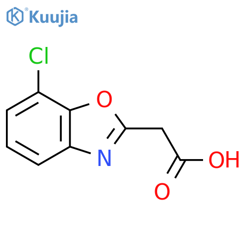 7-Chlorobenzo[d]oxazole-2-acetic acid structure