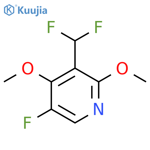 3-(Difluoromethyl)-2,4-dimethoxy-5-fluoropyridine structure