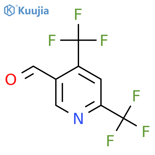 4,6-Bis(trifluoromethyl)nicotinaldehyde structure