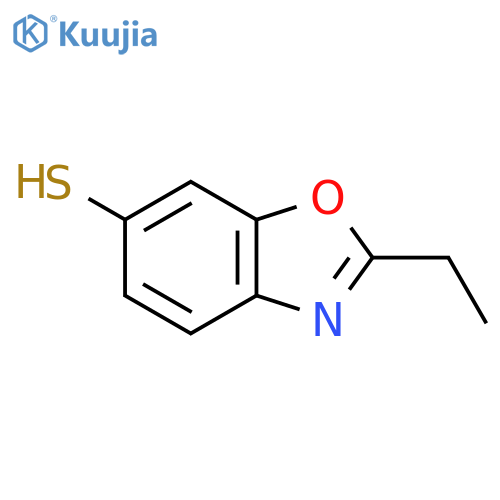 2-Ethyl-6-mercaptobenzo[d]oxazole structure