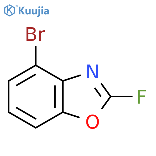 4-Bromo-2-fluorobenzo[d]oxazole structure