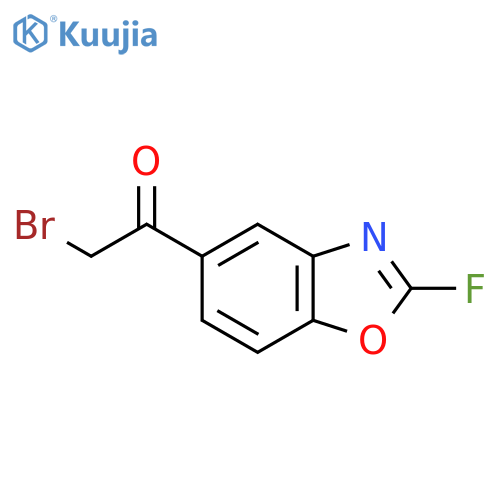 5-(2-Bromoacetyl)-2-fluorobenzo[d]oxazole structure