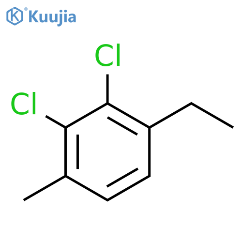 2,3-Dichloro-4-ethyltoluene structure