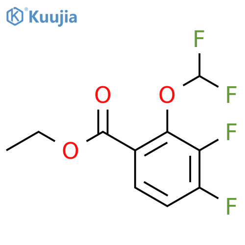 Ethyl 3,4-difluoro-2-(difluoromethoxy)benzoate structure