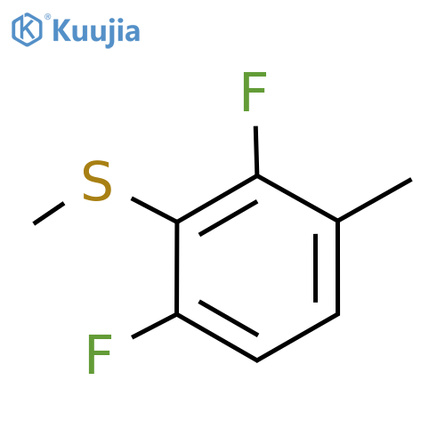 (2,6-Difluoro-3-methylphenyl)(methyl)sulfane structure