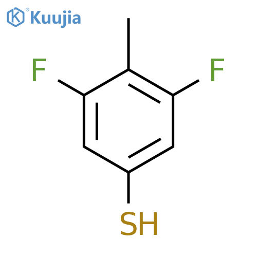 3,5-Difluoro-4-(methyl)thiophenol structure