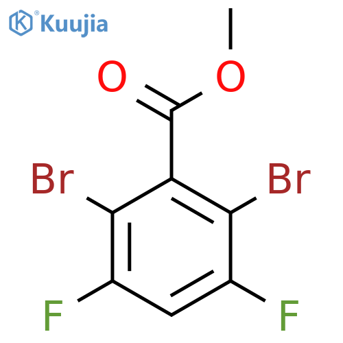 Methyl 2,6-dibromo-3,5-difluorobenzoate structure
