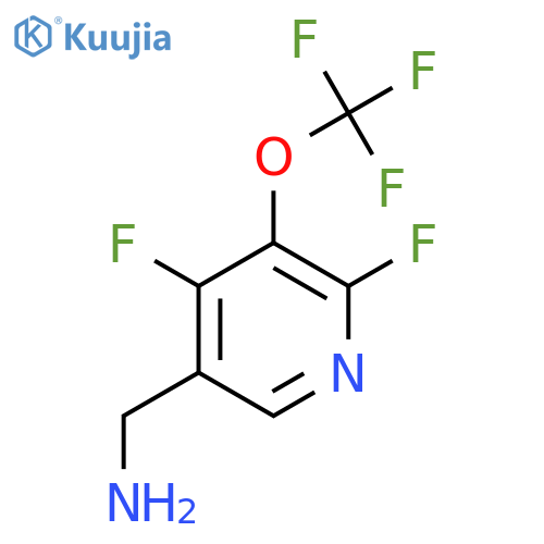 5-(Aminomethyl)-2,4-difluoro-3-(trifluoromethoxy)pyridine structure