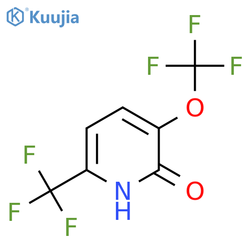 2-Hydroxy-3-(trifluoromethoxy)-6-(trifluoromethyl)pyridine structure