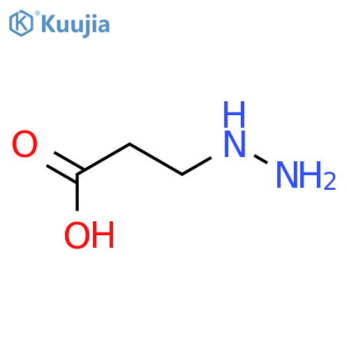 3-hydrazinopropionic acid structure