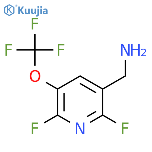 3-(Aminomethyl)-2,6-difluoro-5-(trifluoromethoxy)pyridine structure