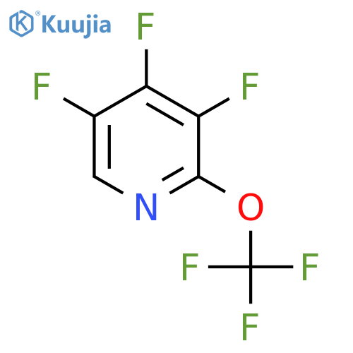 3,4,5-Trifluoro-2-(trifluoromethoxy)pyridine structure