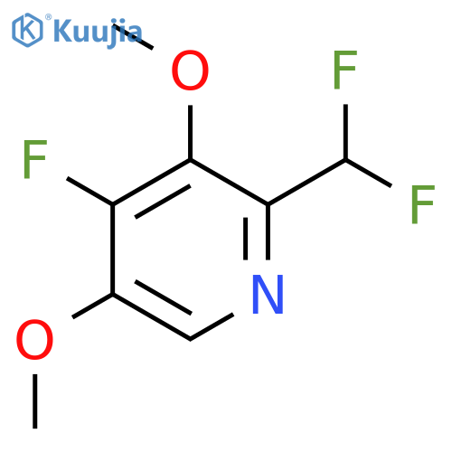 2-(Difluoromethyl)-3,5-dimethoxy-4-fluoropyridine structure