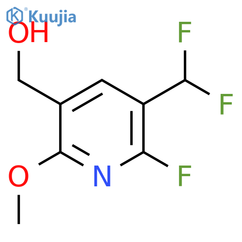 3-(Difluoromethyl)-2-fluoro-6-methoxypyridine-5-methanol structure