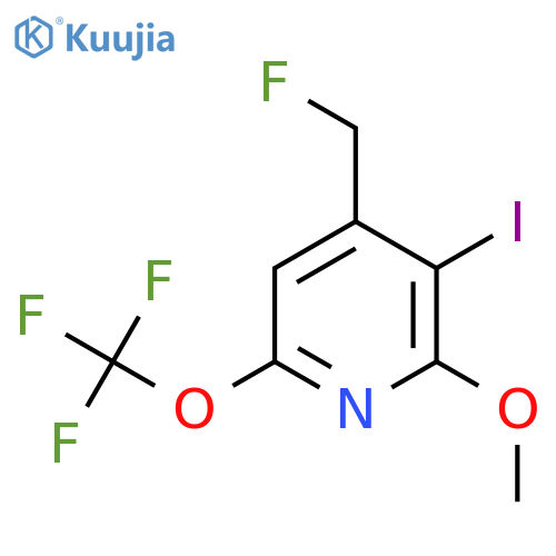 4-(Fluoromethyl)-3-iodo-2-methoxy-6-(trifluoromethoxy)pyridine structure