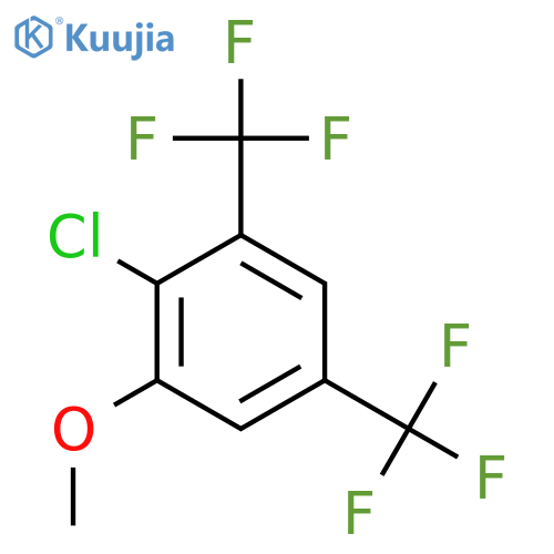 3,5-Bis(trifluoromethyl)-2-chloroanisole structure