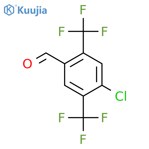 2,5-Bis(trifluoromethyl)-4-chlorobenzaldehyde structure