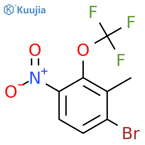 6-Bromo-3-nitro-2-(trifluoromethoxy)toluene structure