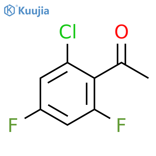 Ethanone, 1-(2-chloro-4,6-difluorophenyl)- structure