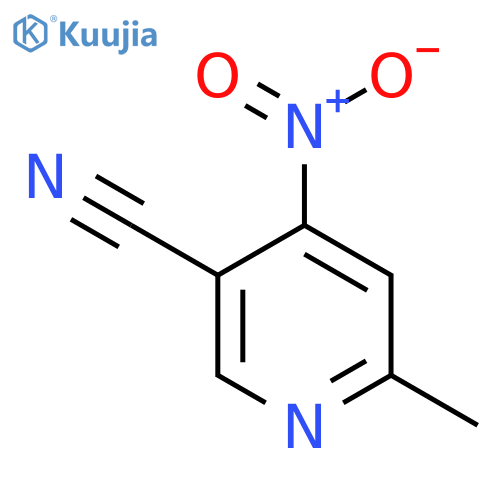 6-Methyl-4-nitronicotinonitrile structure