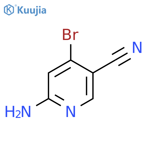 6-Amino-4-bromopyridine-3-carbonitrile structure