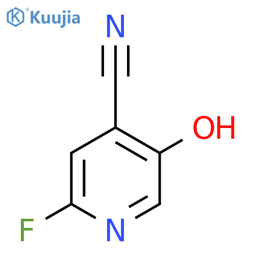 2-Fluoro-5-hydroxyisonicotinonitrile structure