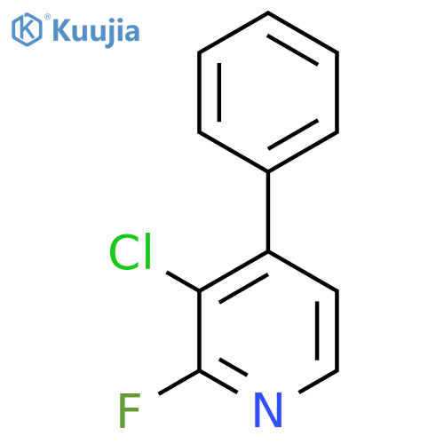 3-Chloro-2-fluoro-4-phenylpyridine structure