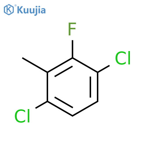 3,6-Dichloro-2-fluorotoluene structure