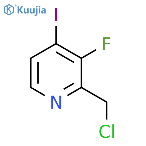 2-Chloromethyl-3-fluoro-4-iodopyridine structure