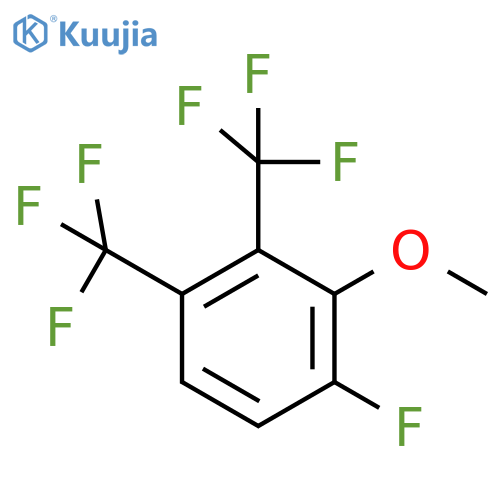 2,3-Bis(trifluoromethyl)-6-fluoroanisole structure