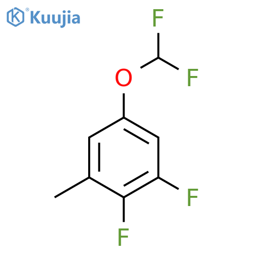 2,3-Difluoro-5-(difluoromethoxy)toluene structure
