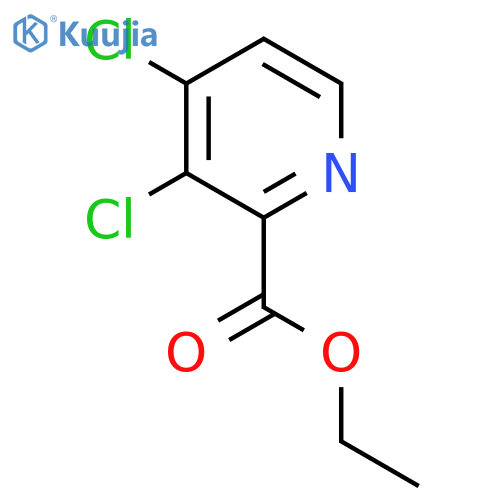 Ethyl 3,4-dichloropicolinate structure