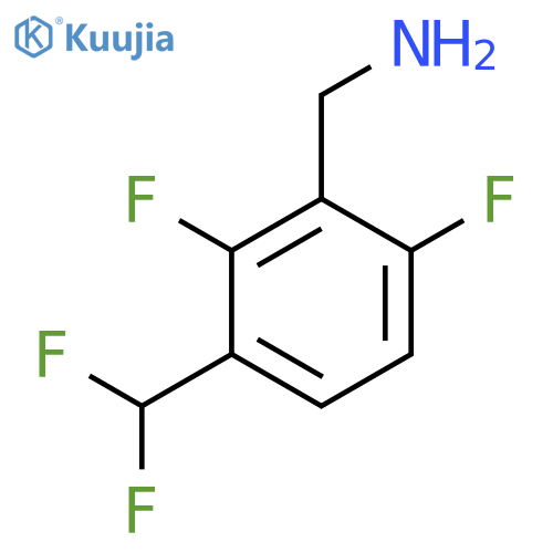 2,6-Difluoro-3-(difluoromethyl)benzylamine structure