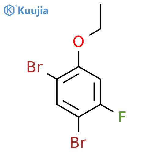 1,5-Dibromo-2-ethoxy-4-fluorobenzene structure