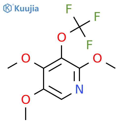 3-(Trifluoromethoxy)-2,4,5-trimethoxypyridine structure
