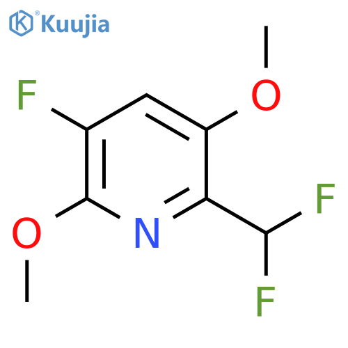 2-(Difluoromethyl)-3,6-dimethoxy-5-fluoropyridine structure