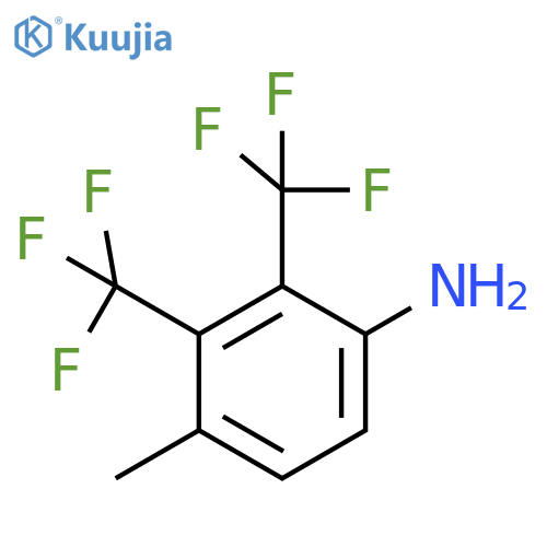 2,3-Bis(trifluoromethyl)-4-methylaniline structure