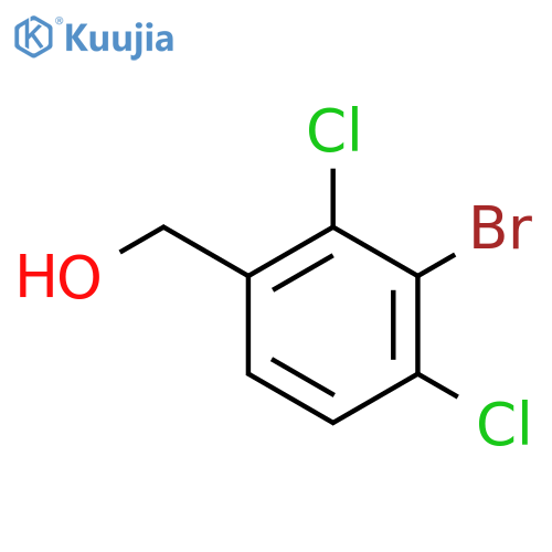 3-Bromo-2,4-dichlorobenzyl alcohol structure