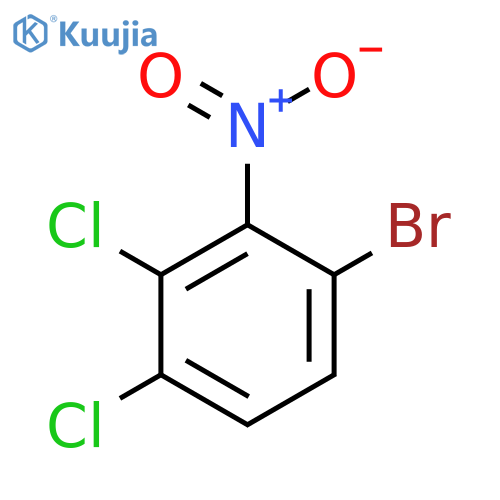 1-Bromo-3,4-dichloro-2-nitrobenzene structure