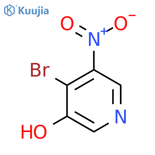4-Bromo-3-hydroxy-5-nitropyridine structure