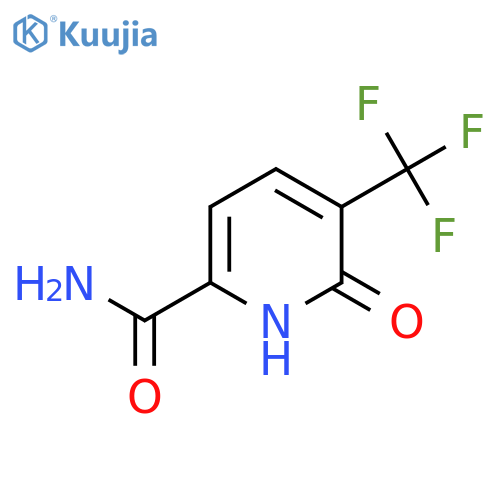 6-Hydroxy-5-(trifluoromethyl)picolinamide structure