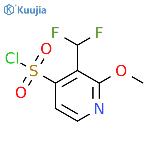 3-(Difluoromethyl)-2-methoxypyridine-4-sulfonyl chloride structure