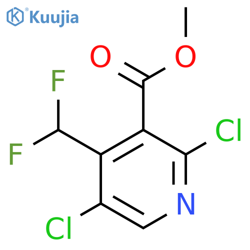 Methyl 2,5-dichloro-4-(difluoromethyl)pyridine-3-carboxylate structure