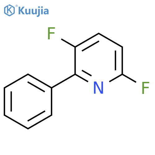 3,6-Difluoro-2-phenylpyridine structure