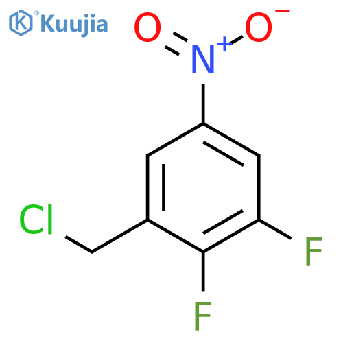 2,3-Difluoro-5-nitrobenzyl chloride structure