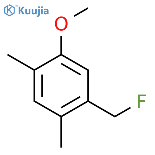 2,4-Dimethyl-5-(fluoromethyl)anisole structure