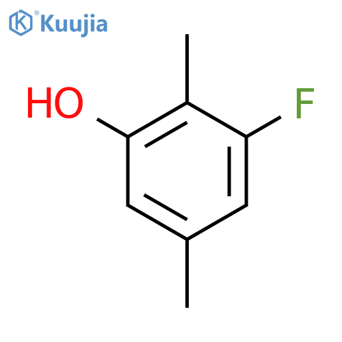 2,5-Dimethyl-3-fluorophenol structure