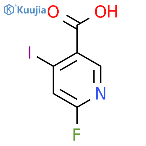 6-Fluoro-4-iodonicotinic acid structure